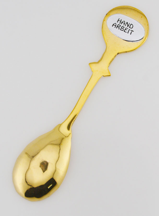 Cuillère à Encens en Laiton Doré - 10 cm (pic 4)