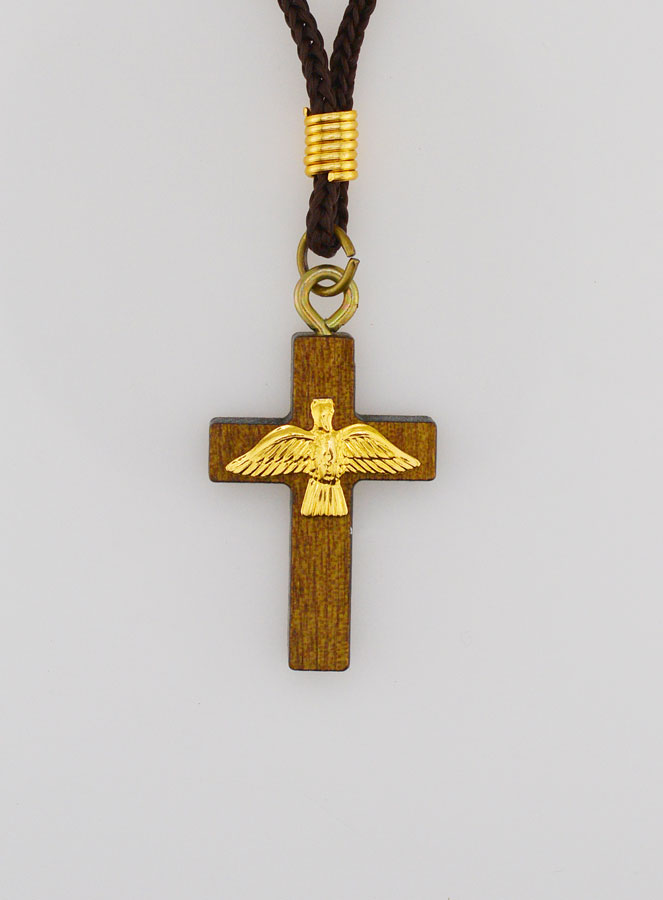 Collier Religieux Croix & Saint Esprit (pic 1)