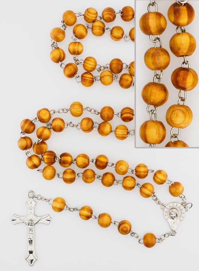 Chapelet en Bois - Vierge Marie (pic 1)