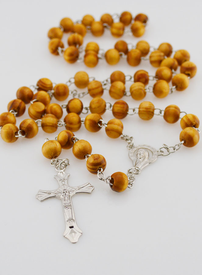 Chapelet en Bois - Vierge Marie (pic 2)