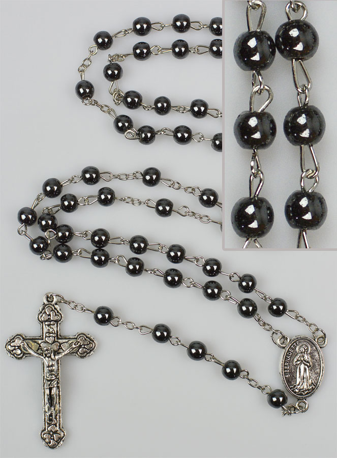 Chapelet en Perles des Stars Noir (pic 1)