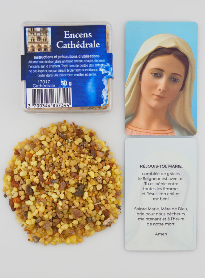 Encens Religieux Cathédrale + Prière à la Vierge Marie (pic 1)