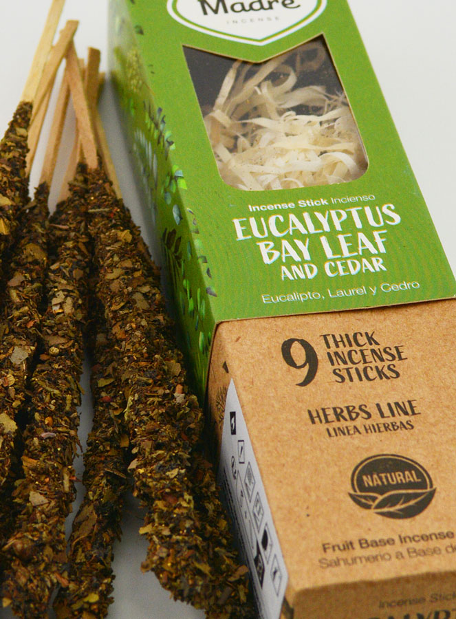 Encens Eucalyptus Laurier Cèdre - Naturel Qualité Premium (pic 4)