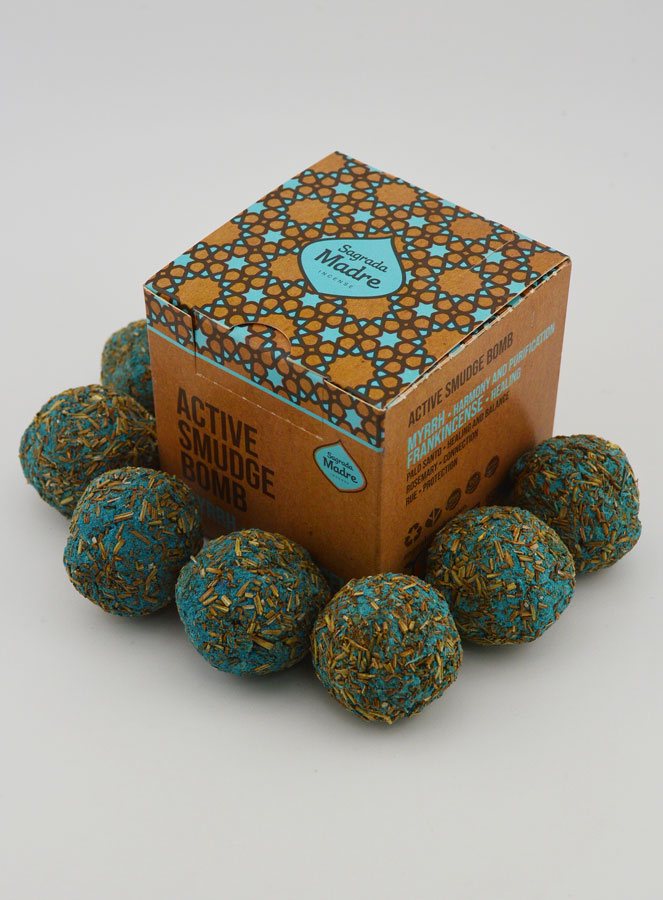 Encens Myrrhe & Frankincense - Bombes de Fumigation Actives (pic 2)