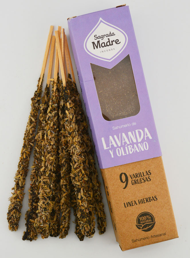 Encens Naturel Lavande & Oliban - Qualité Premium (pic 1)