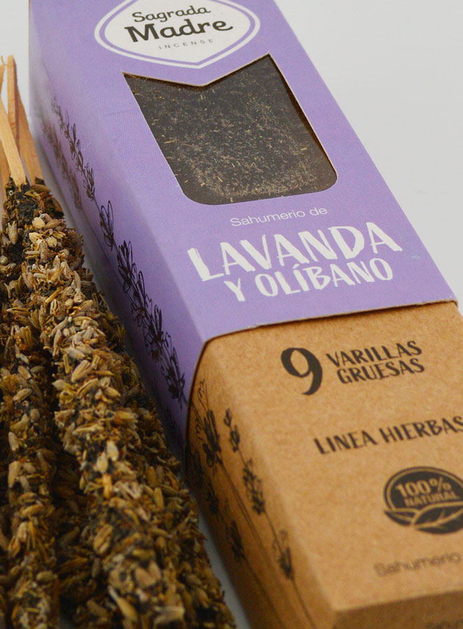 Encens Naturel Lavande & Oliban - Qualité Premium (pic 4)