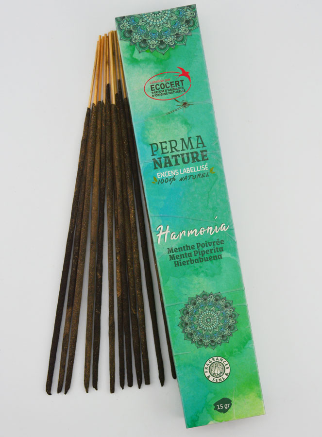 Encens Menthe Poivrée Premium Label Ecocert (pic 1)