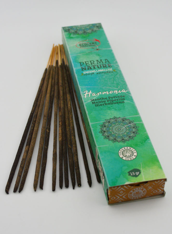 Encens Menthe Poivrée Premium Label Ecocert (pic 2)
