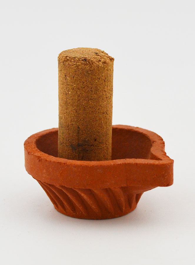 Encens Lavande Ecocert - Kit Dhoop + Encensoir (pic 3)
