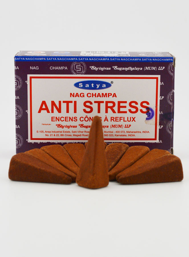 Encens Anti-stress Satya - Cônes à Reflux (pic 1)