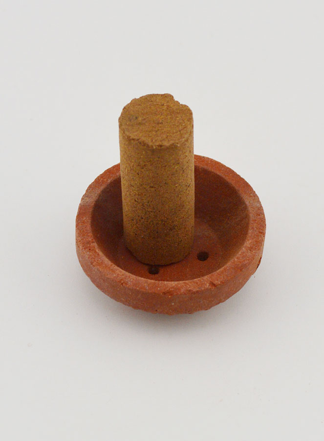 Encens Ylang Ylang Ecocert - Kit Dhoop + Encensoir (pic 4)