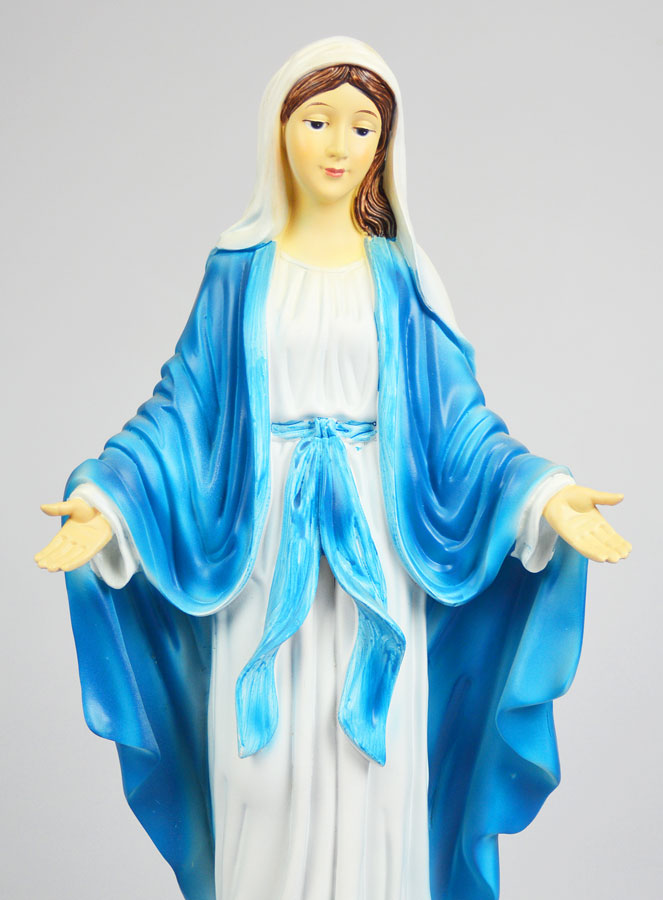 Statue Religieuse Vierge Miraculeuse - 40cm (pic 3)