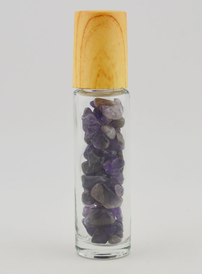Roll-On Améthyste pour Lithothérapie & Aromathérapie (pic 1)