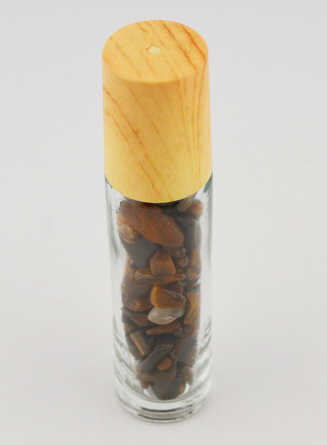 Roll-On Oeil de Tigre pour Lithothérapie & Aromathérapie (pic 2)