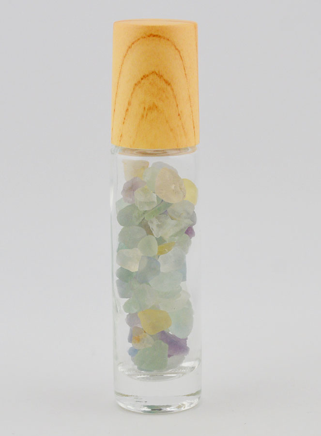 Roll-On Fluorite pour Lithothérapie & Aromathérapie (pic 1)