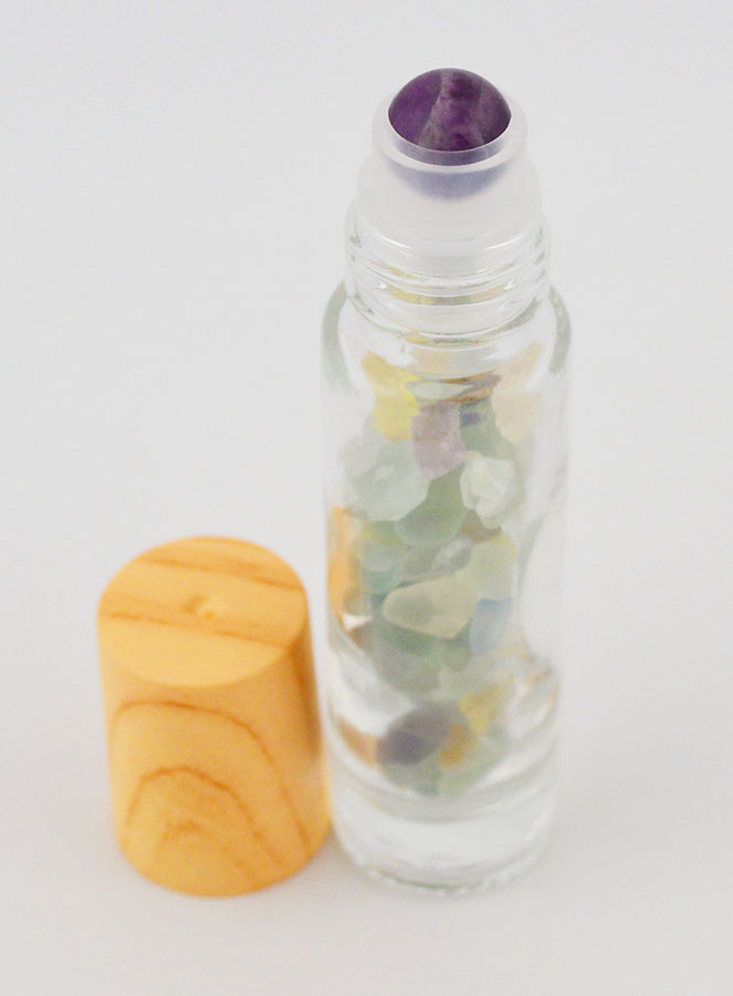 Roll-On Fluorite pour Lithothérapie & Aromathérapie (pic 4)