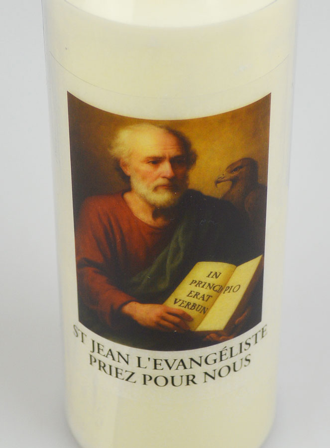 Bougie de Neuvaine à Saint Jean l'Evangéliste (pic 4)