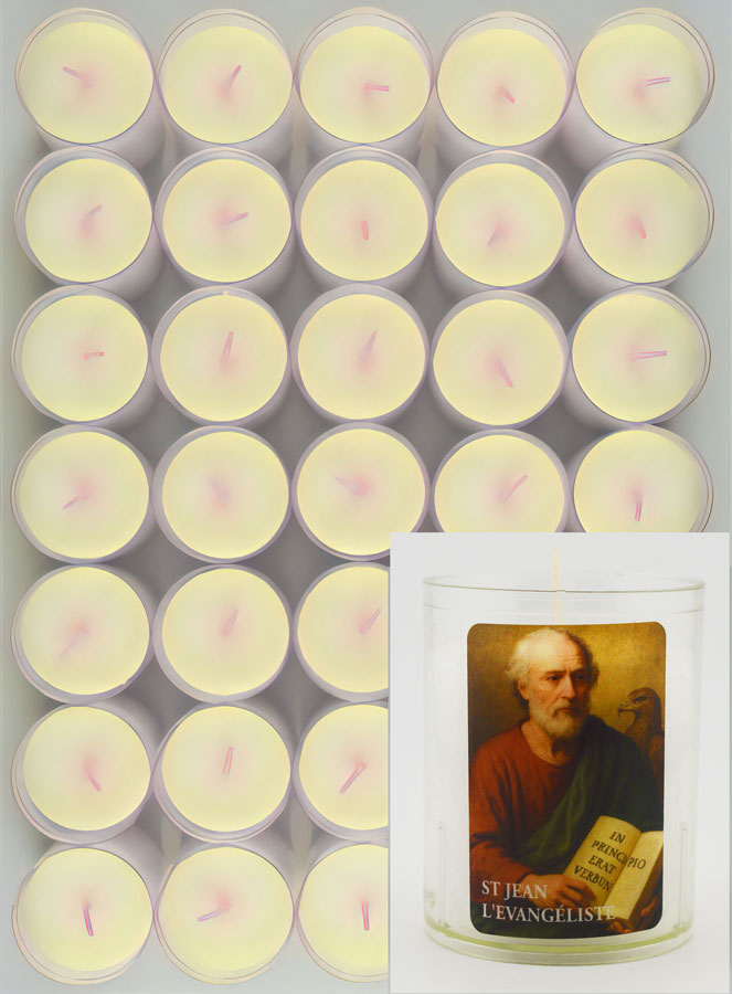 Lot de 24 Bougies Veilleuses Saint Jean Evangéliste (pic 1)