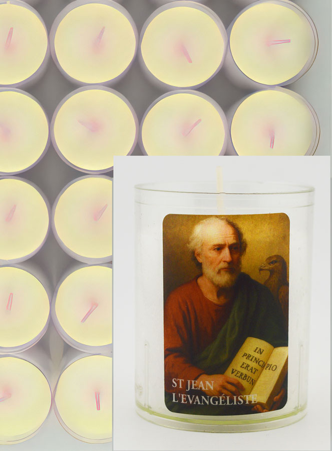 Lot de 48 Bougies Veilleuses à Saint Jean Evangéliste (pic 3)