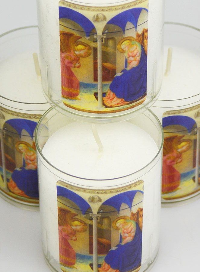 Lot de 4 Bougies Veilleuses ND de l'Annonciation (pic 4)