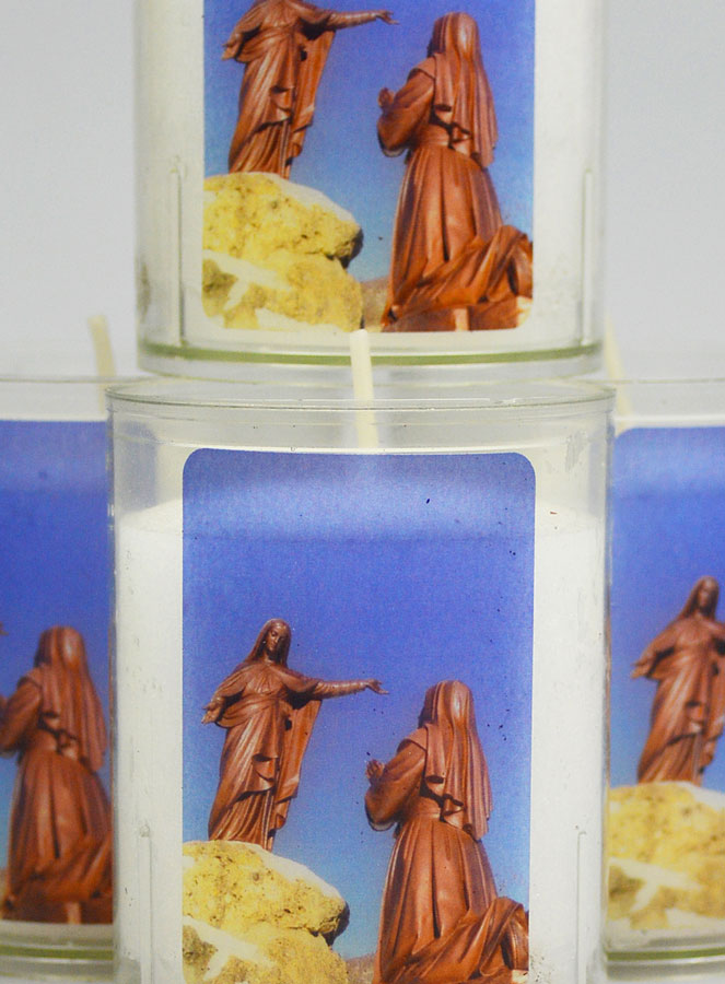 Lot de 4 Bougies Veilleuses Notre Dame du Laus (pic 3)