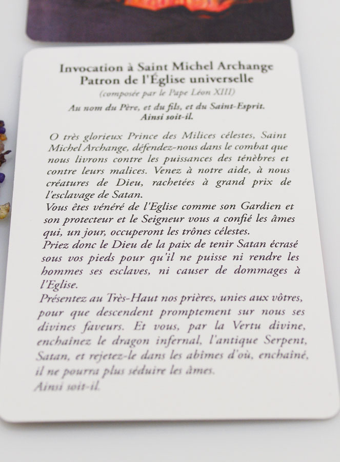 Coffret de Purification Saint Michel & Sauge Blanche (pic 4)