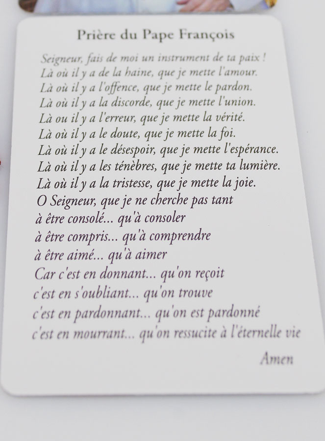 Coffret d'Encens 3 Dons de Dieu & Pape François (pic 3)