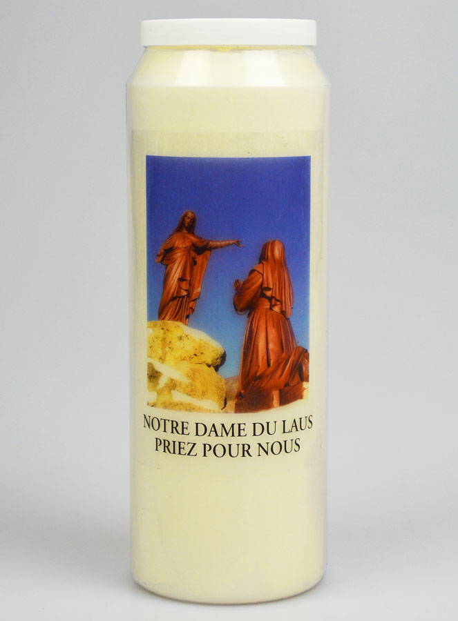 Bougie de Neuvaine à Notre Dame du Laus (pic 1)