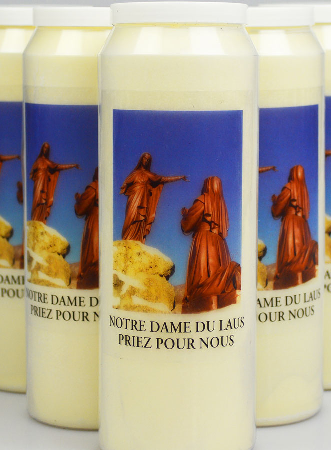Lot de 6 Bougies de Neuvaine à Notre Dame du Laus (pic 3)