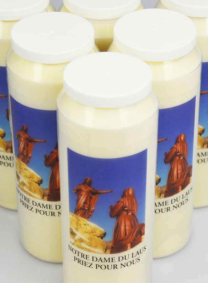 Lot de 6 Bougies de Neuvaine à Notre Dame du Laus (pic 4)