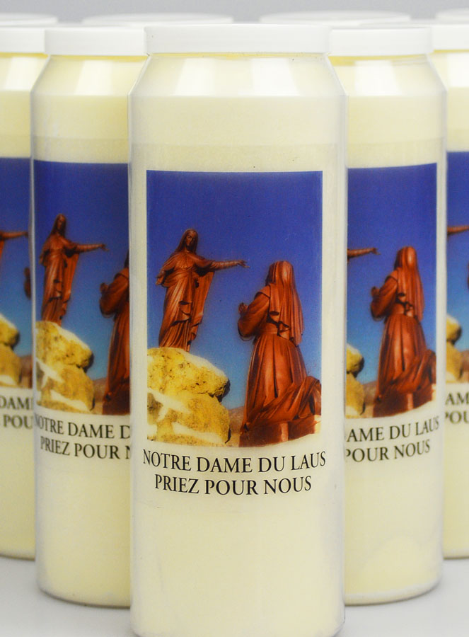 Lot de 10 Bougies de Neuvaine à Notre Dame du Laus (pic 3)
