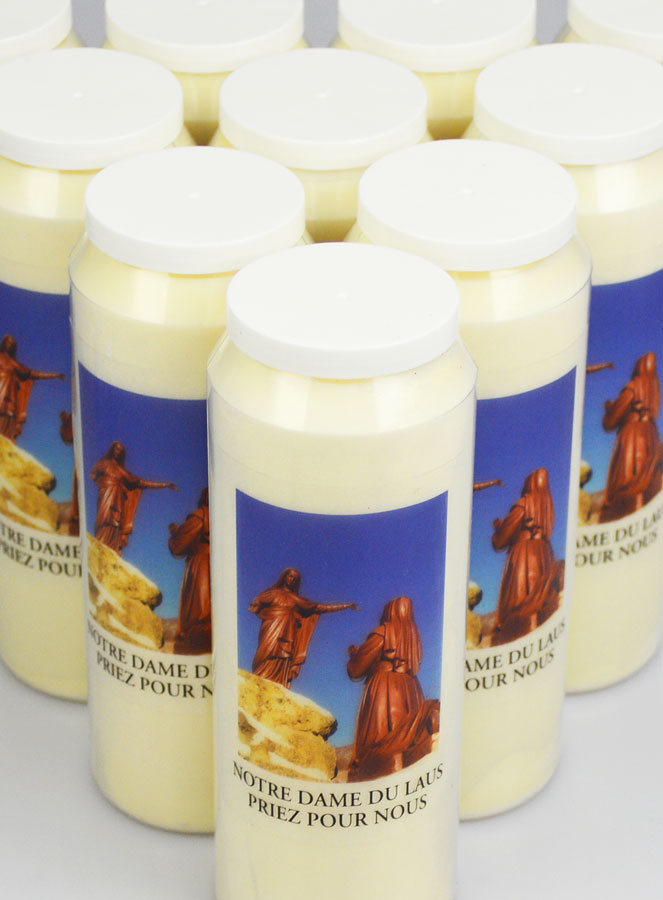 Lot de 10 Bougies de Neuvaine à Notre Dame du Laus (pic 4)