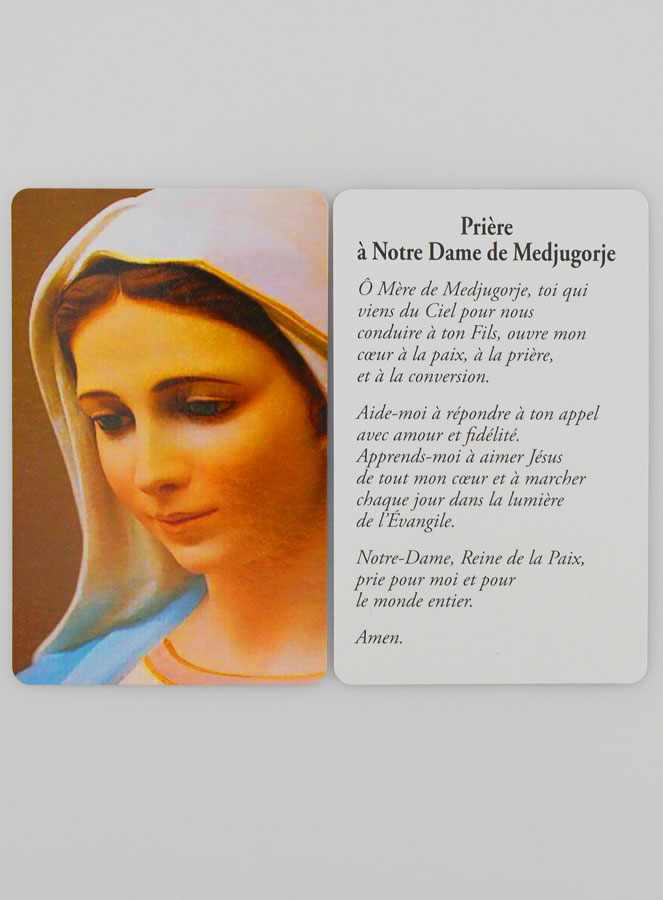 Carte de Prière Notre Dame de la Paix (pic 3)