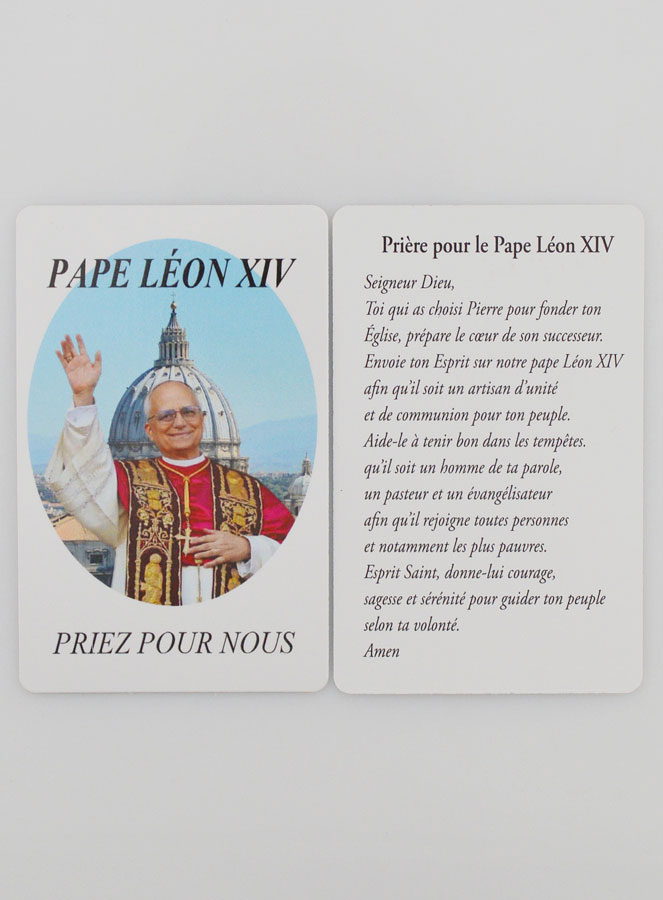 Carte de Prière au Pape Léon XIV (pic 3)