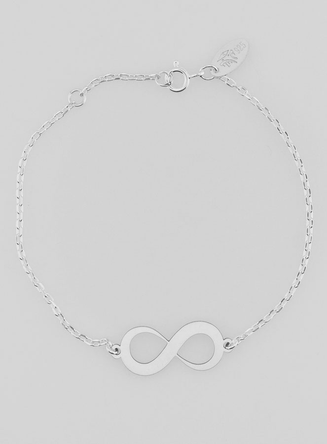 Bracelet en Argent Massif - Infini (pic 1)