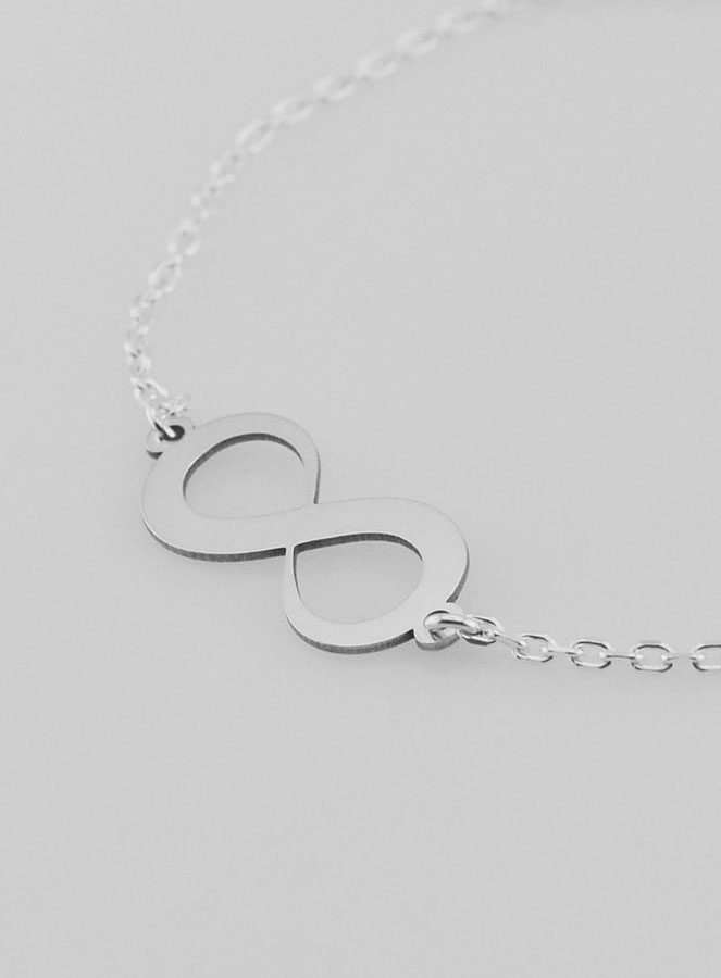 Bracelet en Argent Massif - Infini (pic 3)