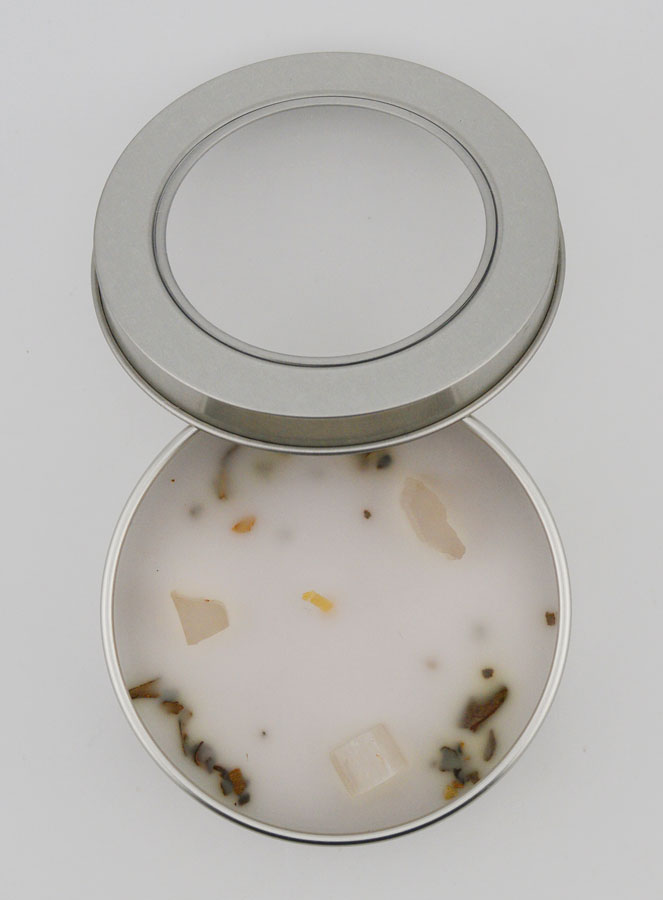 Bougie de Purification 70g - Sauge Blanche & Sélénite (pic 3)