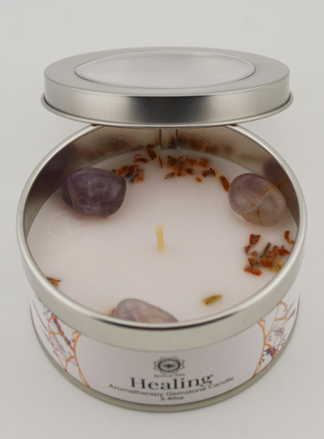 Bougie Parfumée 70g - Lavande & Améthyste (pic 2)