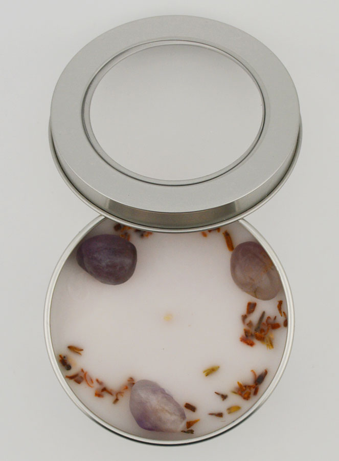 Bougie Parfumée 70g - Lavande & Améthyste (pic 3)