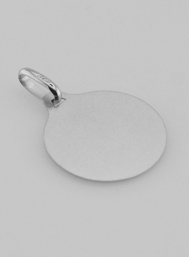 Médaille de Jésus Christ en Argent Massif - 18mm (pic 4)