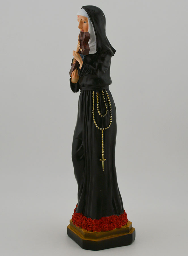 Statue de Sainte Rita - 20cm (pic 2)