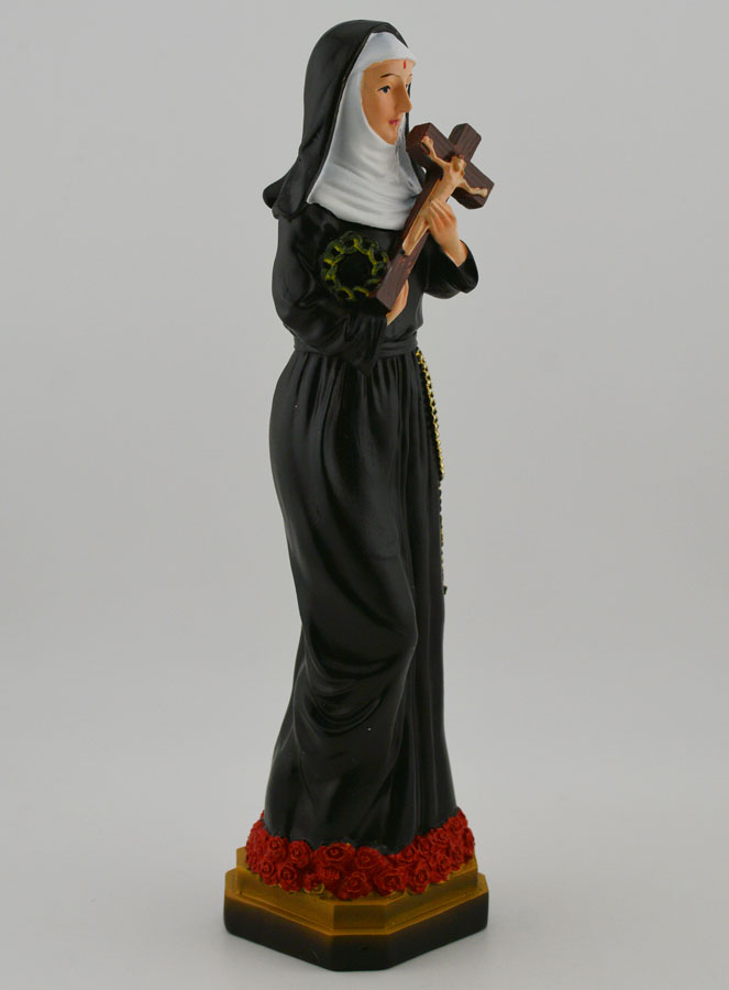 Statue de Sainte Rita - 20cm (pic 4)