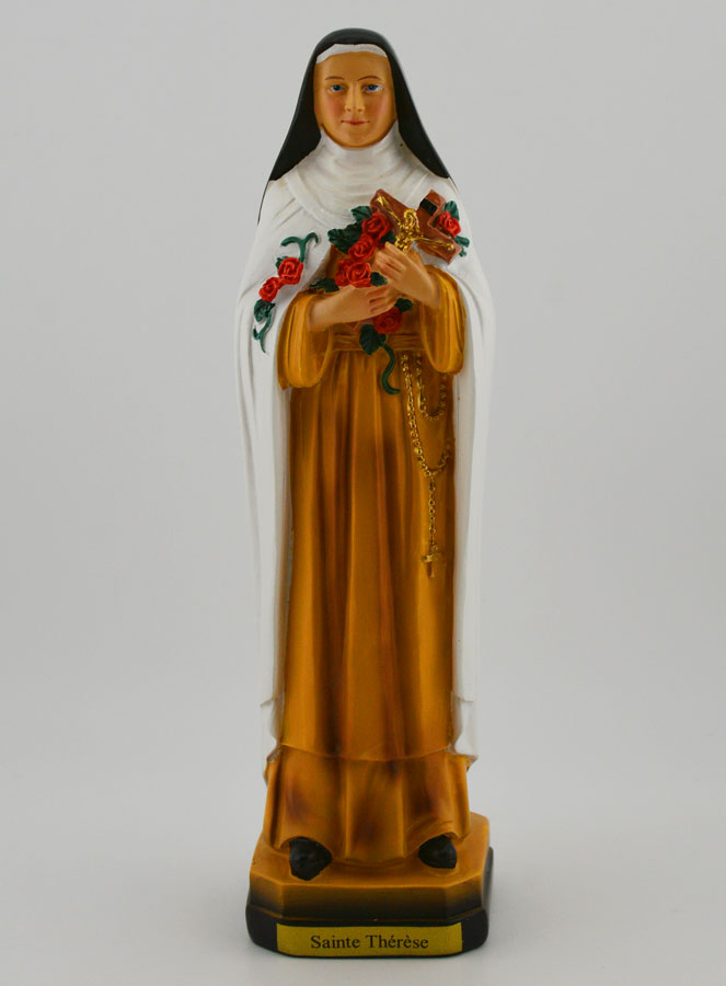 Statue de Sainte Thérèse - 20cm (pic 1)