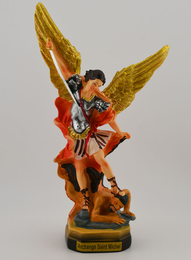 Statue de Saint Michel Archange - 20cm (pic 1)