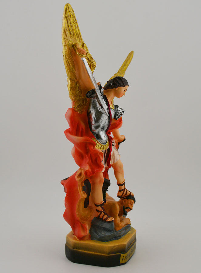 Statue de Saint Michel Archange - 20cm (pic 4)