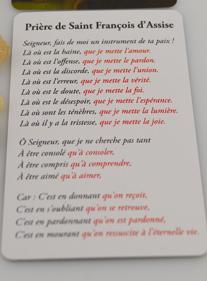 Encens Religieux Copal + Prière St François (pic 4)