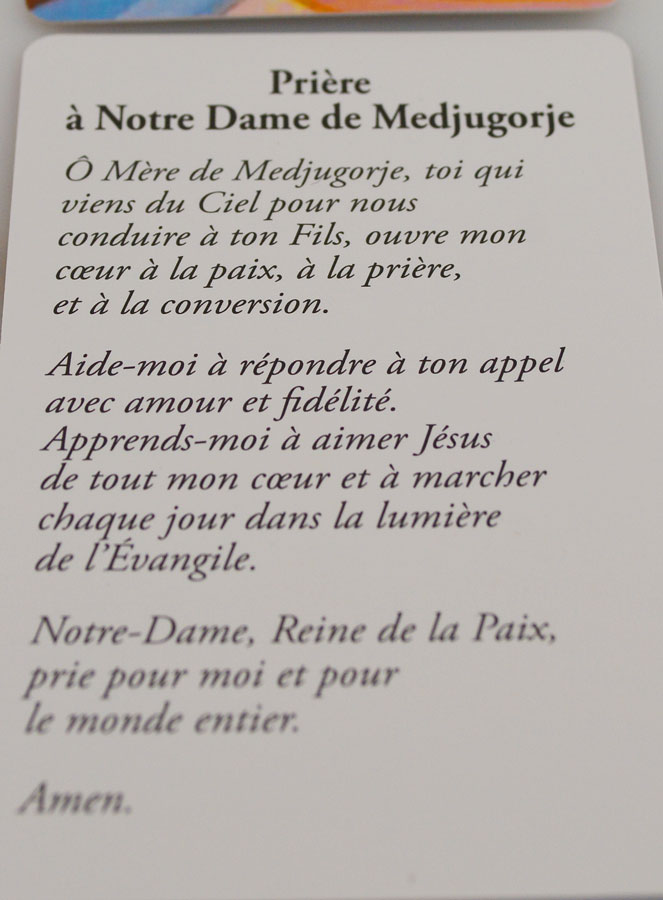 Encens Religieux Jasmin + Prière ND Medjugorje (pic 4)