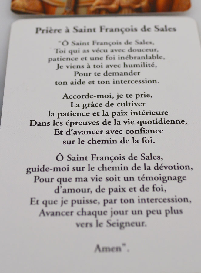 Encens Religieux Lavande + Prière St François de Sales (pic 4)