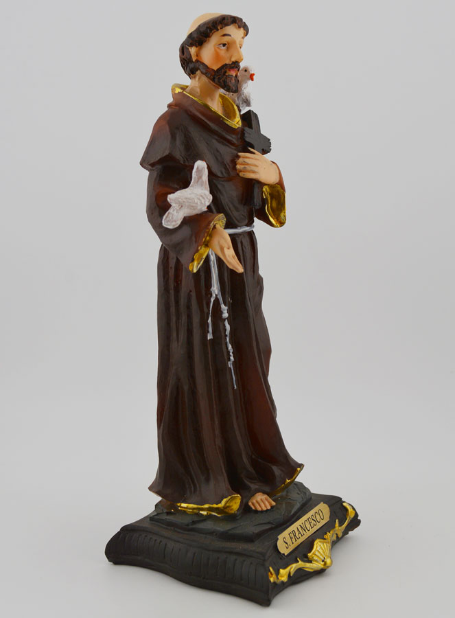 Statue Religieuse de Saint François - 20cm (pic 3)