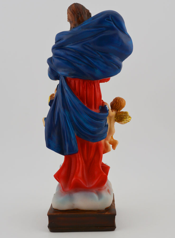 Statue Religieuse Marie qui Défait les Noeuds - 15cm (pic 4)